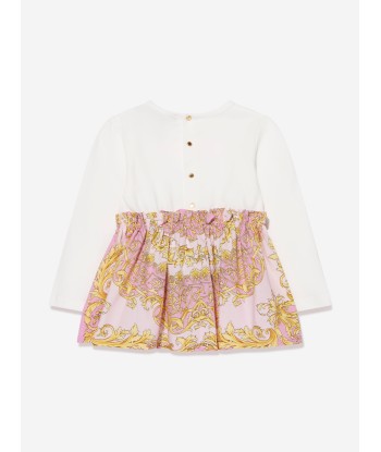 Versace Baby Girls Dress With Knickers in Pink Venez découvrir notre 