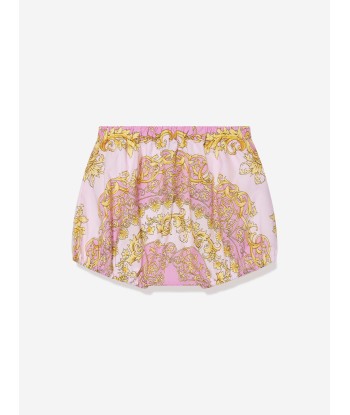 Versace Baby Girls Dress With Knickers in Pink Venez découvrir notre 