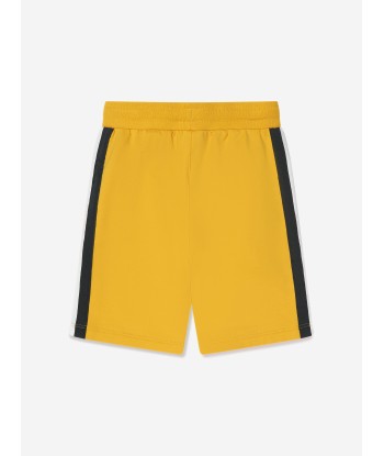 Aigner Boys Logo Bermuda Shorts in Yellow Les êtres humains sont 