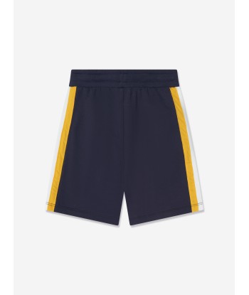 Aigner Boys Logo Bermuda Shorts in Navy à prix réduit toute l'année