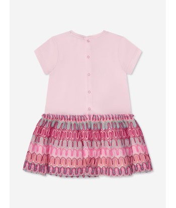 Aigner Baby Girls Logo Dress in Pink sur le site 