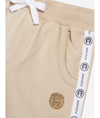 Aigner Boys Logo Shorts in Beige sur le site 