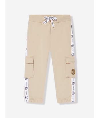 Aigner Baby Boys Cargo Joggers in Beige Economisez 