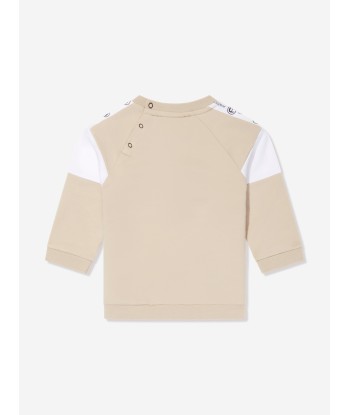 Aigner Baby Boys Logo Sweatshirt in Beige une grave pollution 