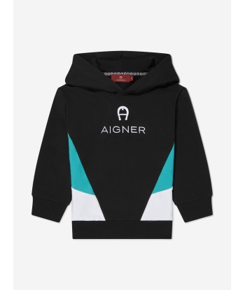 Aigner Boys Logo Tracksuit in Black sélection de produits