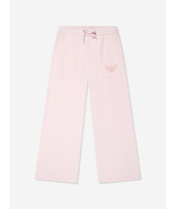 Emporio Armani Girls Logo Joggers in Pink En savoir plus