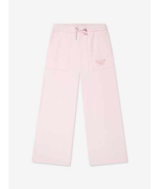 Emporio Armani Girls Logo Joggers in Pink En savoir plus