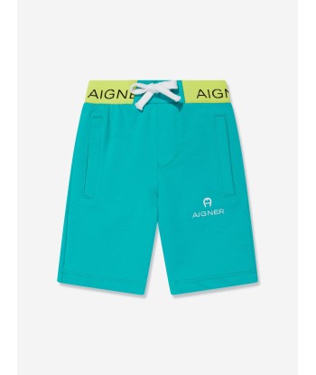 Aigner Baby Boys T-Shirt And Shorts Set in White prix pour 