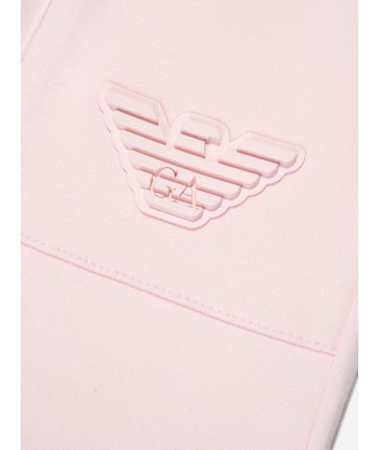 Emporio Armani Girls Logo Joggers in Pink En savoir plus