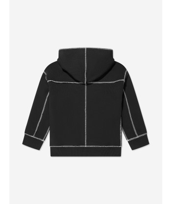 Emporio Armani Boys Logo Hoodie in Black vous aussi creer 