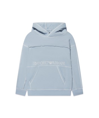 Emporio Armani Boys Logo Hoodie in Blue france