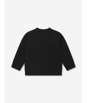 Emporio Armani Boys Logo Sweatshirt in Black Economisez 