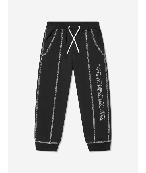 Emporio Armani Boys Logo Joggers in Black prix