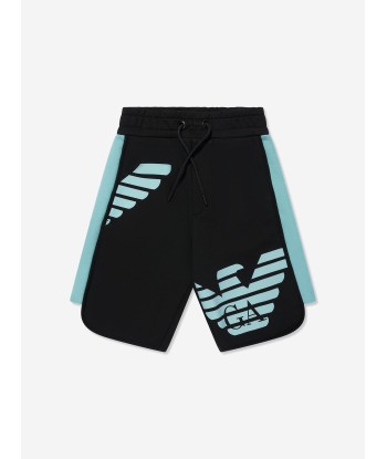 Emporio Armani Boys Logo Shorts in Black vous aussi creer 