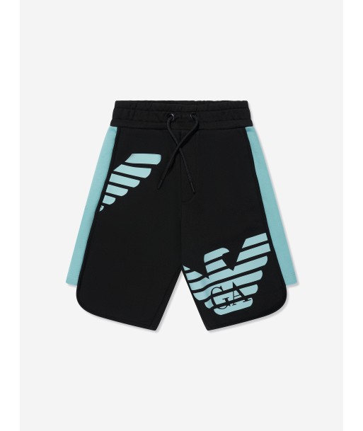 Emporio Armani Boys Logo Shorts in Black vous aussi creer 