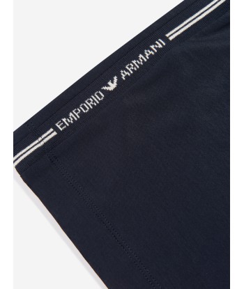 Emporio Armani Boys Log T-Shirt in Navy 2 - 3 jours ouvrés.