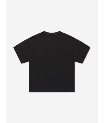 Emporio Armani Boys Logo T-Shirt in Black destockage