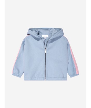 Emporio Armani Baby Girls Zip Up Top in Blue une grave pollution 