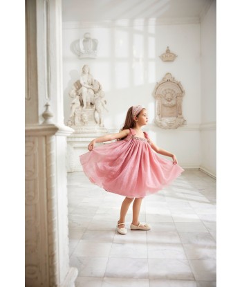 Maison Ava Girls Este Occasion Dress in Pink Par le système avancé 