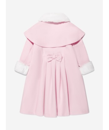 Sarah Louise Girls Coat And Hat Set in Pink en ligne des produits 