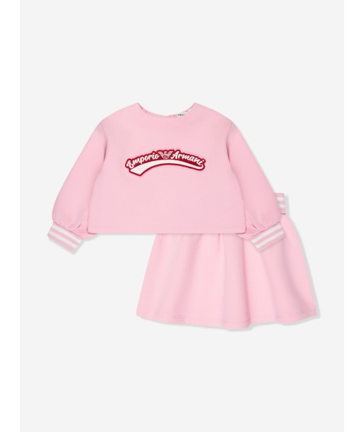 Emporio Armani Baby Girls Skirt Set in Pink Les magasins à Paris