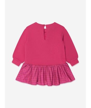 Emporio Armani Baby Girls Sweater Dress in Pink Découvrez la collection