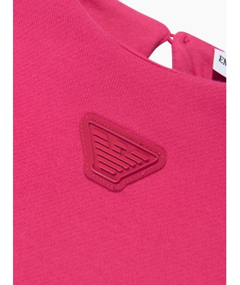 Emporio Armani Baby Girls Sweater Dress in Pink Découvrez la collection