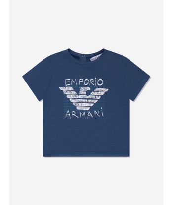 Emporio Armani Baby Boys 3 Pack T-Shirts Set in Multicolour les ctes