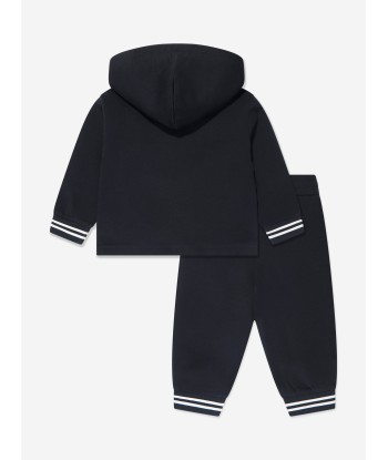 Emporio Armani Baby Boys Logo Tracksuit in Navy pas chere