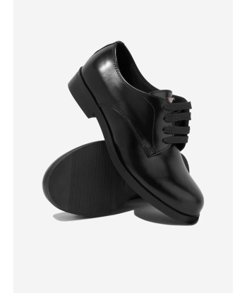 Dolce & Gabbana Boys Leather Lace Up shoes in Black les muscles