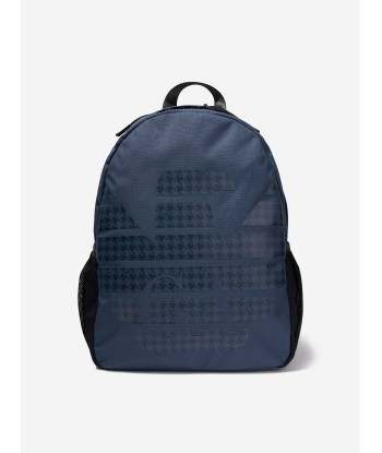 Emporio Armani Boys Logo backpack in Blue de l' environnement