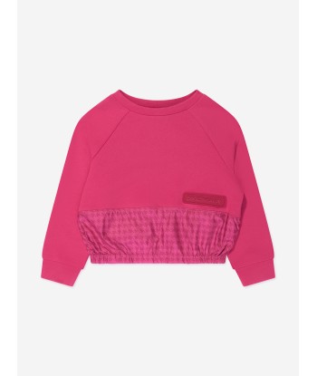 Emporio Armani Girls Logo Sweatshirt in Pink de votre