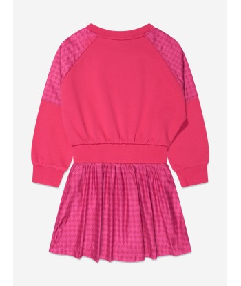 Emporio Armani Girls Logo Sweater Dress in Pink prix pour 