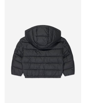 Emporio Armani Boys Down Padded Puffer Jacket in Navy d'Europe débarque