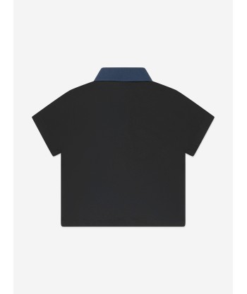 Emporio Armani Boys Logo Polo Shirt in Navy Comparez plus de prix