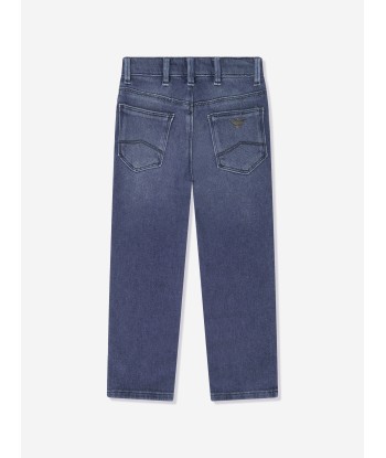 Emporio Armani Boys Slim Fit Jeans in Blue Jusqu'à 80% De Réduction