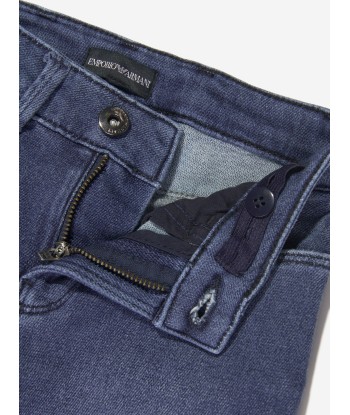 Emporio Armani Boys Slim Fit Jeans in Blue Jusqu'à 80% De Réduction