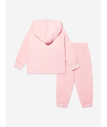 Emporio Armani Girls Logo Tracksuit in Pink français