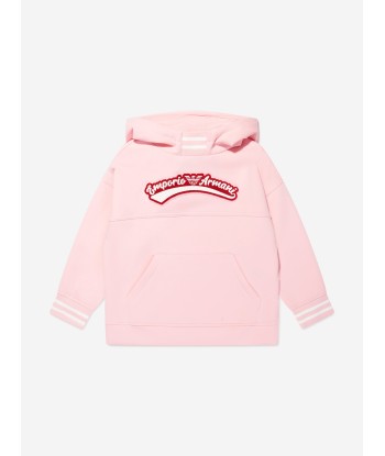 Emporio Armani Girls Logo Tracksuit in Pink français