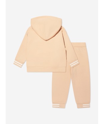 Emporio Armani Kids Logo Tracksuit in Beige basket pas cher