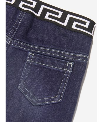 Versace Baby Boys Slim Fit Jeans in Blue acheter