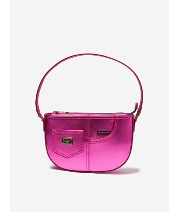 Dolce & Gabbana Girls Leather Shoulder Bag in Pink votre restaurant rapide dans 