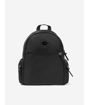 Dolce & Gabbana Kids Branded Backpack in Black de France