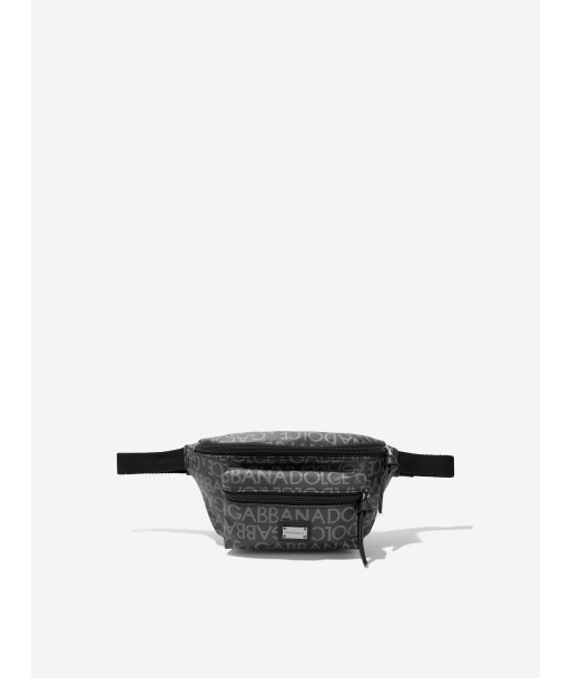 Dolce & Gabbana Kids Logo Belt Bag in Black chez Cornerstreet bien 