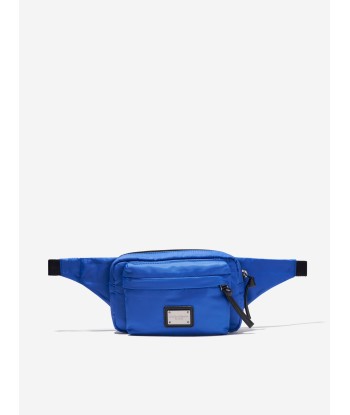 Dolce & Gabbana Kids Branded Belt Bag in Blue En savoir plus