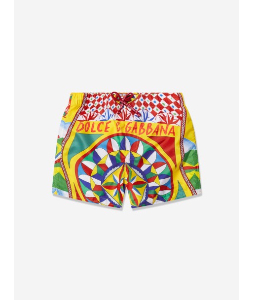 Dolce & Gabbana Baby Boys Carretto Logo Swim Shorts in Multicolour plus qu'un jeu 