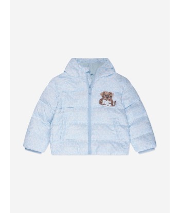 Dolce & Gabbana Baby Boys Puffer Jacket in Blue vous aussi creer 