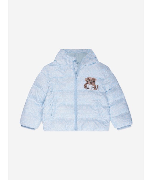 Dolce & Gabbana Baby Boys Puffer Jacket in Blue vous aussi creer 