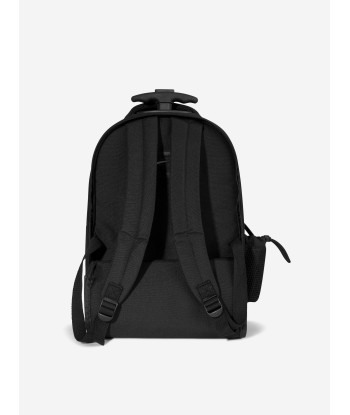 Dolce & Gabbana Kids Logo Trolley Backpack in Black Fin de série