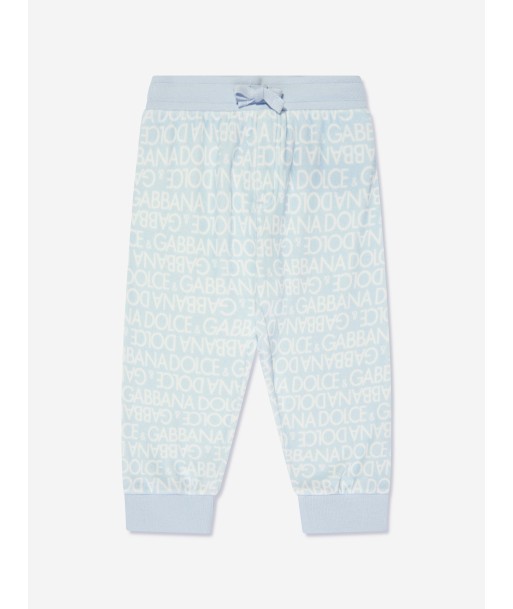 Dolce & Gabbana Baby Boys Logo Joggers in Blue shop